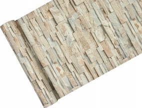 Háttérképek, mint 3D Bézs kő fal pala