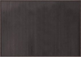 vidaXL négyszögletű sötétbarna bambusz szőnyeg 70 x 100 cm