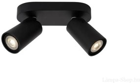 LUCIDE-23954-11-30 XYRUS-LED Fekete Színű Mennyezeti Lámpa 2XGU10 5W IP20