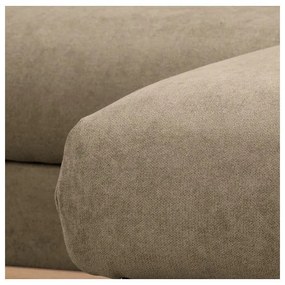 Világosbarna sarokkanapé (jobb oldali) Beata – Ropez