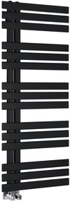 Sapho Silvana fürdőszoba radiátor íves 123.6x50 cm fekete IR154B