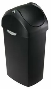 Simplehuman hulladékgyűjtő, 60 l, fekete, 60 l