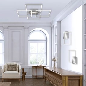 Briloner - LED állítható mennyezeti lámpa FRAME 4xLED/12W/230V