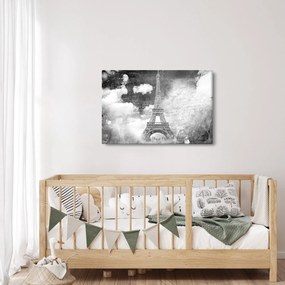 Kép - Vintage képeslap a városról N⁰3 (90x60 cm)