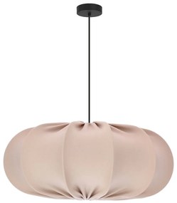 Bézs függőlámpa textil búrával ø 52 cm Cafee – Candellux Lighting
