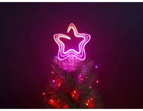 Twinkly TWTT030SPP-GUSB -LED RGB Dimmelhető Karácsonyi csillag 76xLED USB Wi-Fi