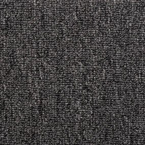 15 db lépcsőszőnyeg 65 x 21 x 4 cm antracit téglalap alakú széllel