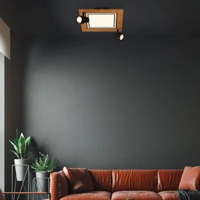 Brilo - LED mennyezeti lámpa LED/12W/230V + 2xGU10/9W 3000K