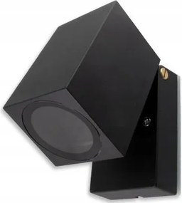 Homlokzati Lámpa Kerti Kültéri Fali Lámpa Fekete Led Lámpatest GU10 IP44