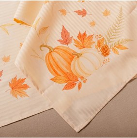 EMI Tökök fehér damaszt terítő 35x180 cm