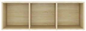 sonoma tölgy színű szerelt fa TV-szekrény 107 x 35 x 37 cm
