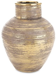 Váza kerámia arany 35x26x26cm