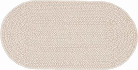 vidaXL Szőnyeg ZIZUR Krém 150 x 80 cm Polipropilén