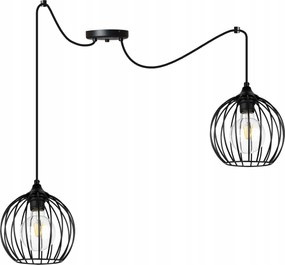 Mennyezeti Lámpa Lógó Csillár Fekete Pók Modern Loft Gömbök A Nappaliba