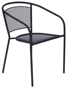 ROJAPLAST ZWMC-32 fém kerti szék, 58 x 54,5 x 74,5 cm - fekete ()