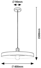 Rabalux 72017 - ALATAR lógcsillár 1xE27/40W/230V