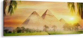 Kép - piramisok (120x50 cm)