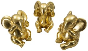 Elefánt készlet 3 db ø 15,5x20,5cm