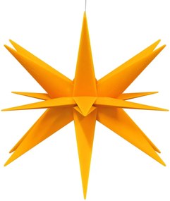 3 db összecsukható sárga karácsonyi lámpa LED-del 43 cm