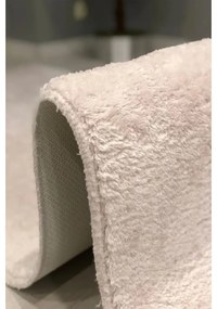 Krémszínű fürdőszobai kilépő szett 2 db-os 50x90 cm Plush – Mila Home