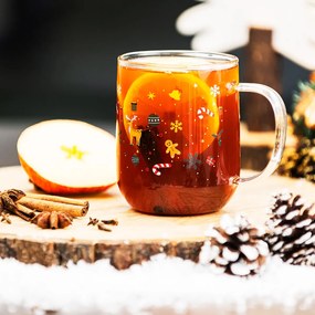 4Home Hot&Cool Christmas time karácsonyi bögre 350 ml, 2 db