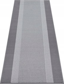 Futószőnyeg 80x500cm folyosóra-előszobába modern szürke kerettel