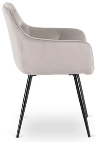Szürke Bársony Étkezőszék. MODESTO