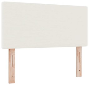 Box Spring Ágy matraccal és LED világítással 120x200 cm Bársonyos Szövet