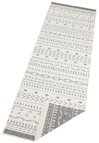 Kuba szürke-krémszínű kültéri szőnyeg, 350 x 80 cm - NORTHRUGS