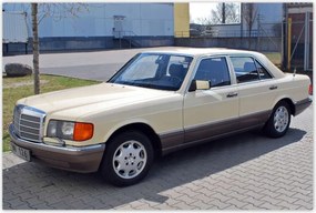 Poszterek 120x80 Mercedes W126