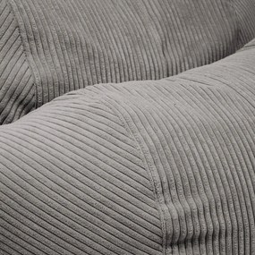 Téglavörös kordbársony babzsákfotel Roll 105 – SLOWDOWN