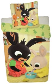 DISNEY BING BUNNY pamut ágynemű Ágynemű mérete: 140x200 cm, A csomag tartalma: Készletcsomagolás