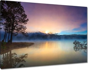 Vászonkép 100x70 Naplemente Égbolt