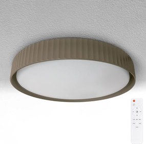 Brilagi - LED fényerőszabályozható mennyezeti lámpa LUCIA LED/60W/230V Ø 59 cm taupe+távirányító