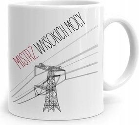 Ajándék Bögre Villanyszerelőnek Nagy Teljesítményű Mester Nyomtatott Fényképpel