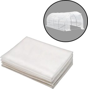 Melegház fólia 200x300x450 cm váz nélkül átlátszó