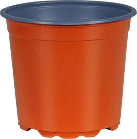 vidaXL Virág Cserép 100 pcs Terrakotta Ø 15 x 13 cm Műanyag