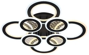 LED Dimmelhető felületre szerelhető csillár LED/200W/230V 3000-6500K + távirányítás