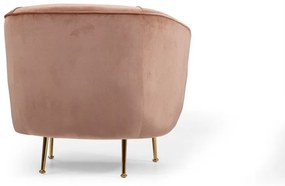 Rózsaszín fotel Piccoli – Artie