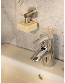 WENKO 24971100-Szappantartó TURBO-LOC 4,5x7 cm ezüstszínű