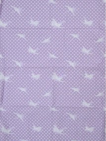 Pamut ágynemű LILAC MEADOW lila Ágyneműhuzat mérete: 70 x 80 cm | 140 x 200 cm