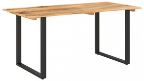 tömör akácfa étkezőasztal 154x80x76 cm