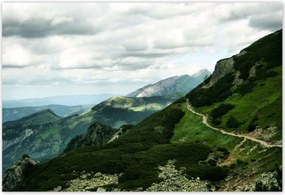 Poszterek 155x105 Tátra Lengyel hegyek Kilátás