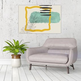 Kép - Absztrakt lapok N⁰2 (90x60 cm)