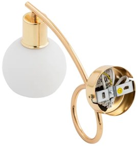 Fali lámpa ERYKA 1xE14/10W/230V arany