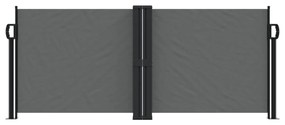 antracitszürke behúzható oldalsó napellenző 100 x 1000 cm