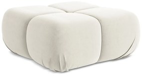 Fehér bársony moduláris lábtartó Lokua – Makamii