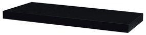 Raft 60 cm, MDF, Negru Lucios P-001