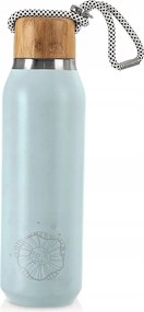 Termosz thermo acél palack Kulacs Kék Vákuumos 580 ml Orion