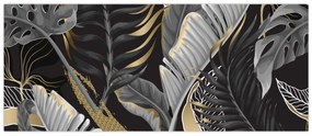 Kép - Arany dzsungel (120x50 cm)